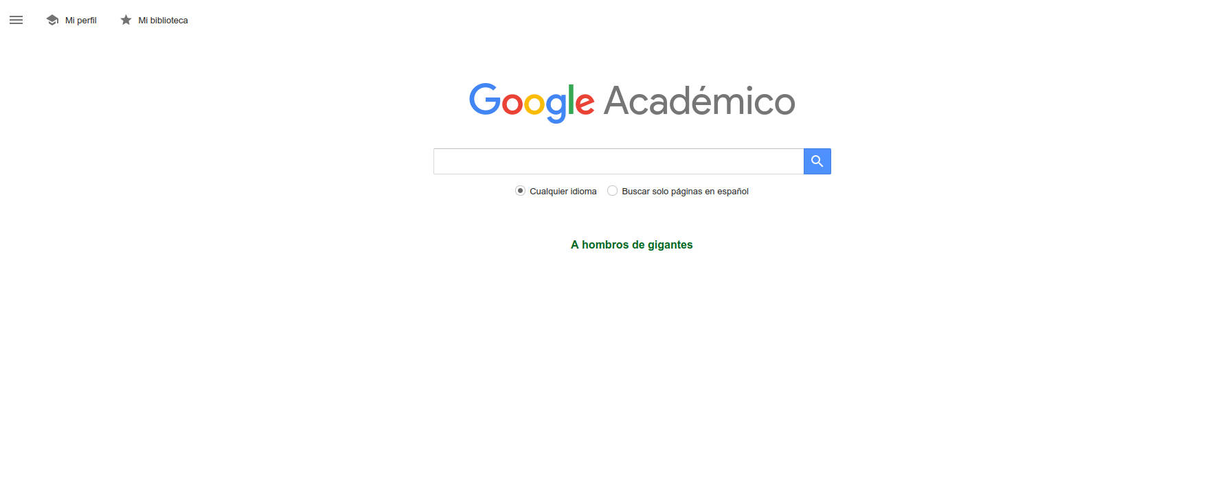 Qué es Google Scholar o Google Académico