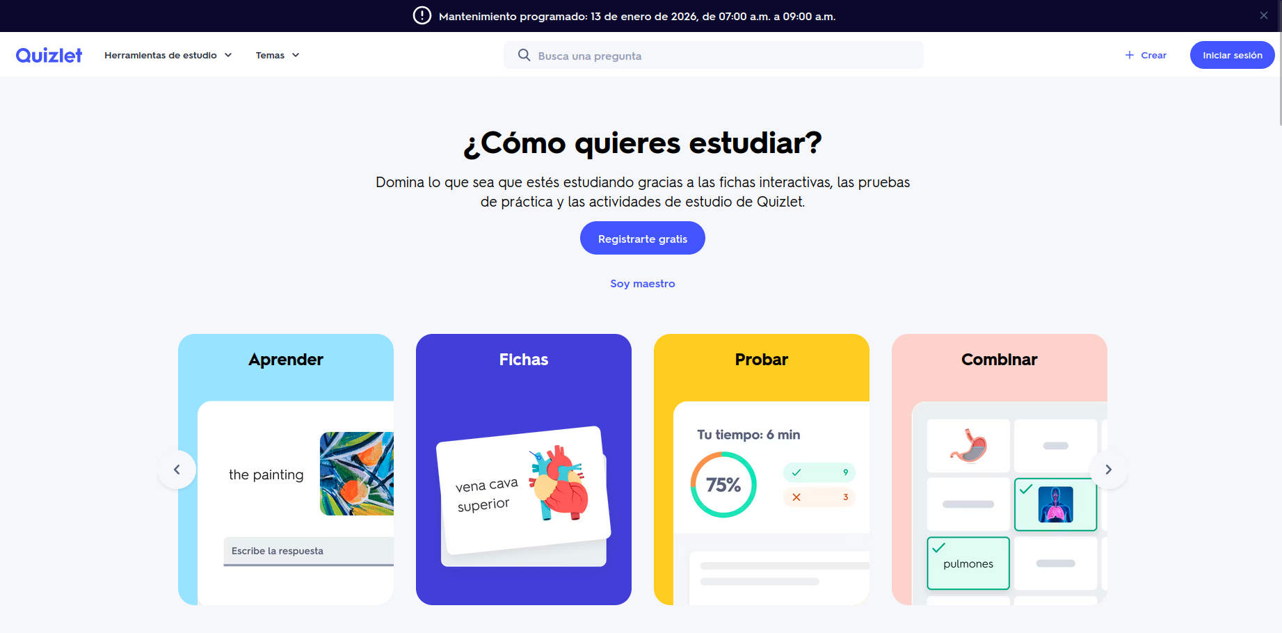 Qué es Quizlet