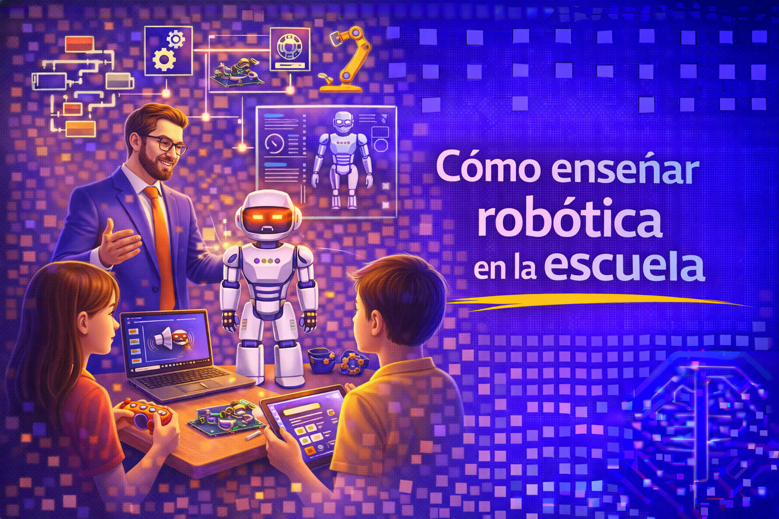 Cómo enseñar robótica en la escuela