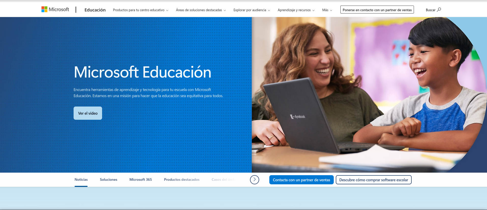 Qué es Microsoft Educación