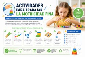 actividades para trabajar la motricidad fina