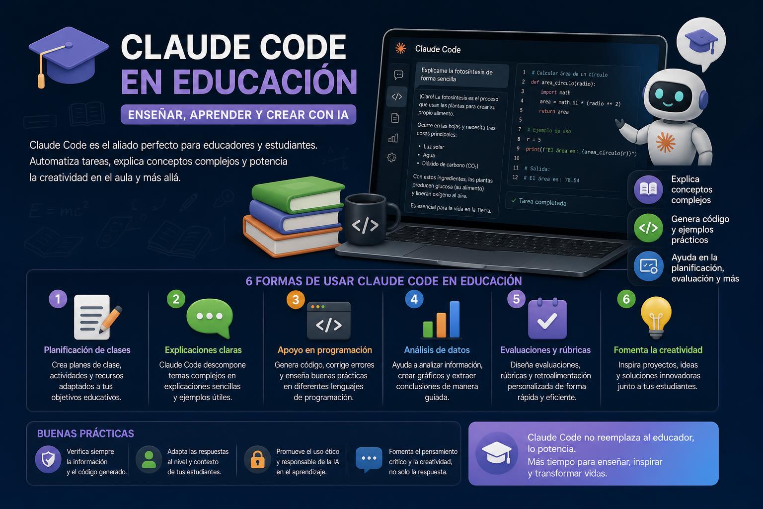claude code en educación