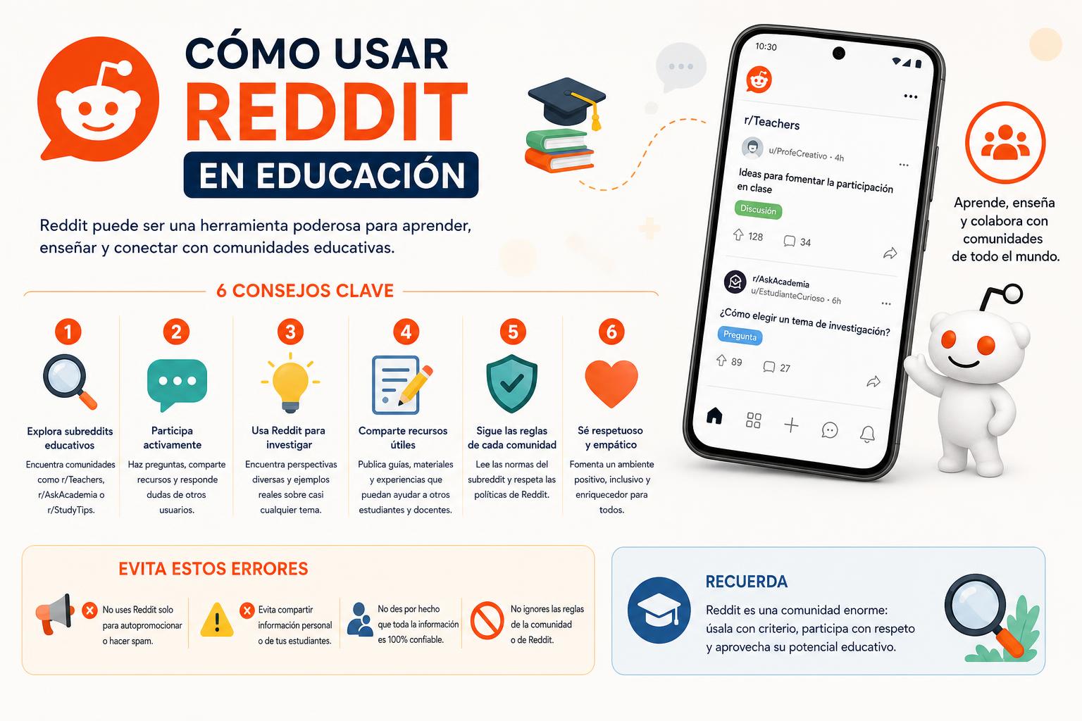 Cómo usar Reddit en educación
