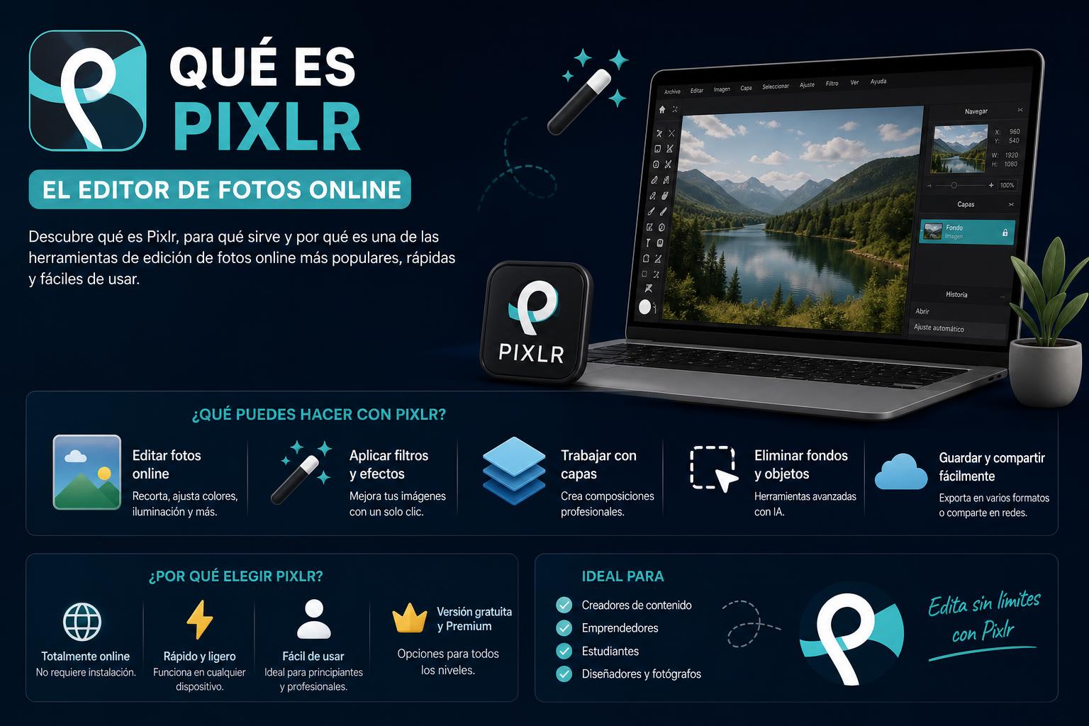 Qué es Pixlr