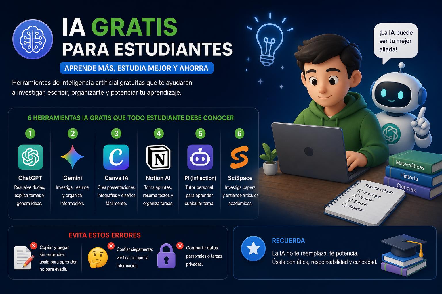 IA gratis para estudiantes