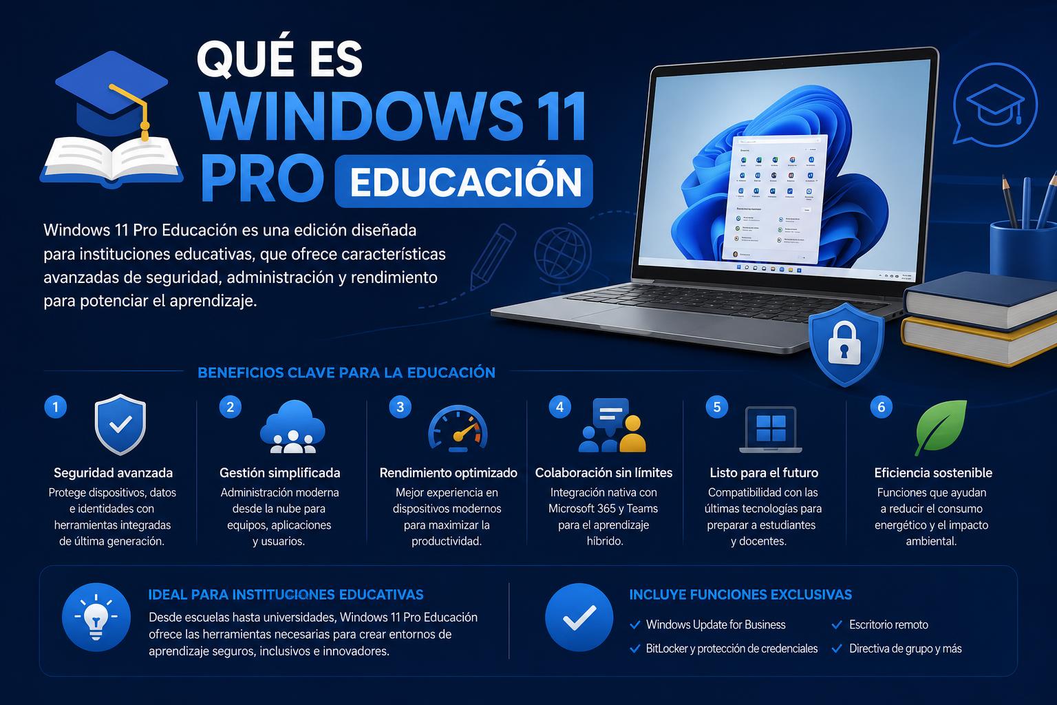 Qué es Windows 11 Pro Educación