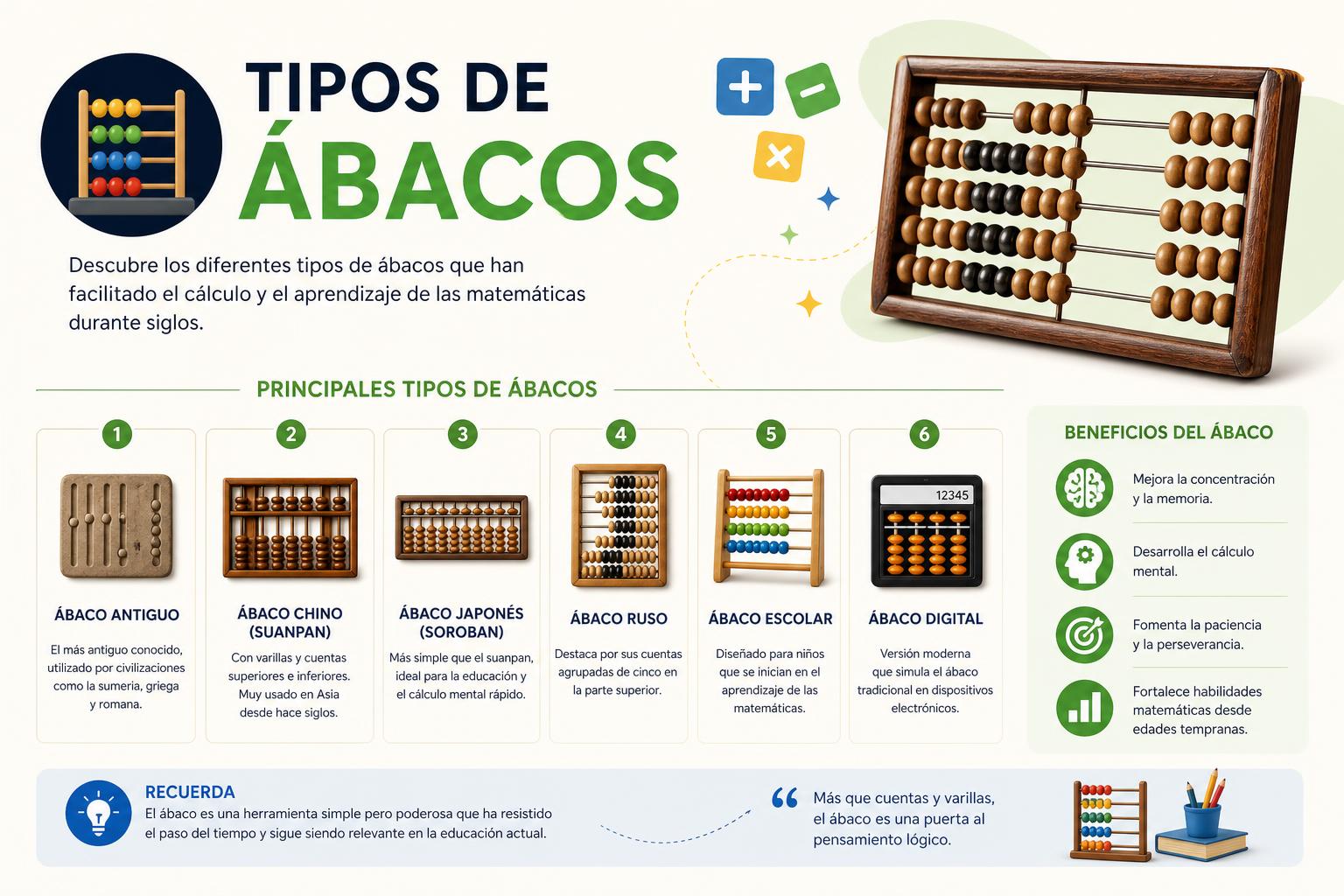 Tipos de ábacos